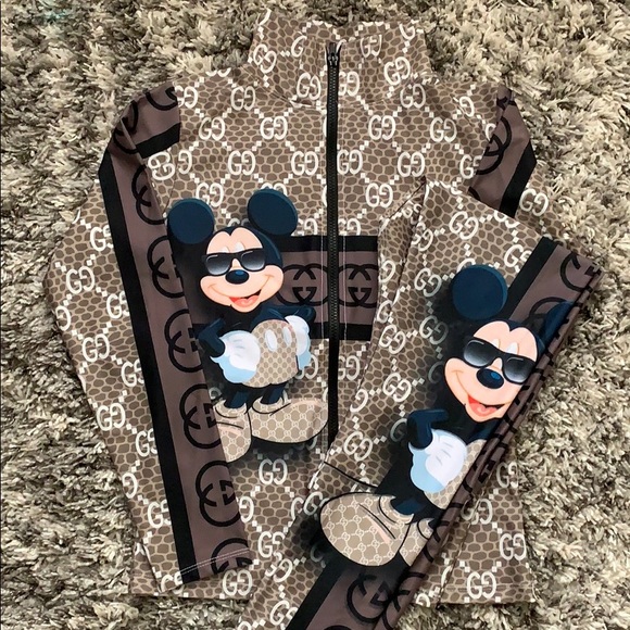 Mickey jacket and leggings set - Picture 1 of 4